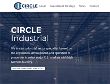 Tablet Screenshot of circle-industrial.com